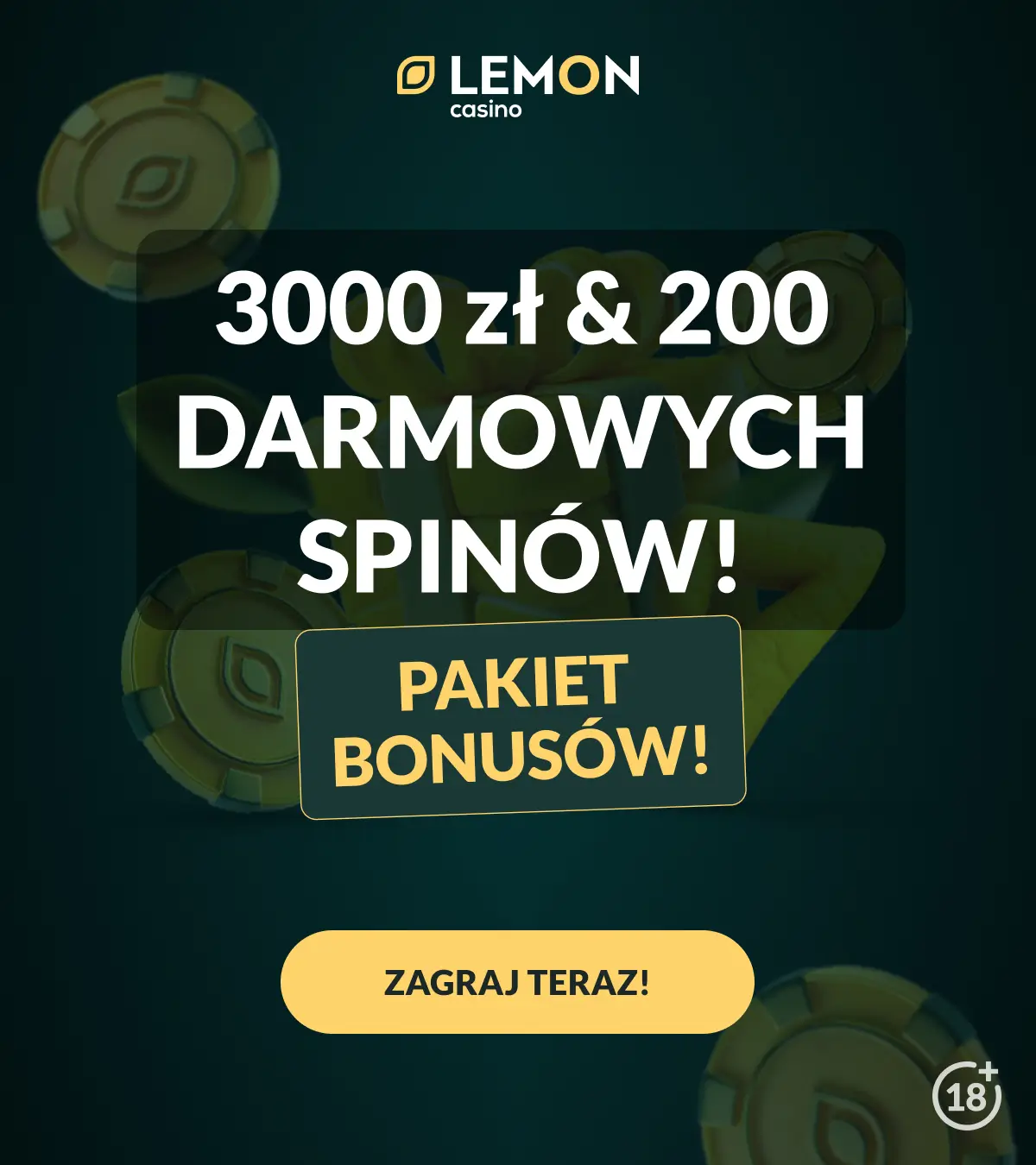 Bonus powitalny w Lemon Casino